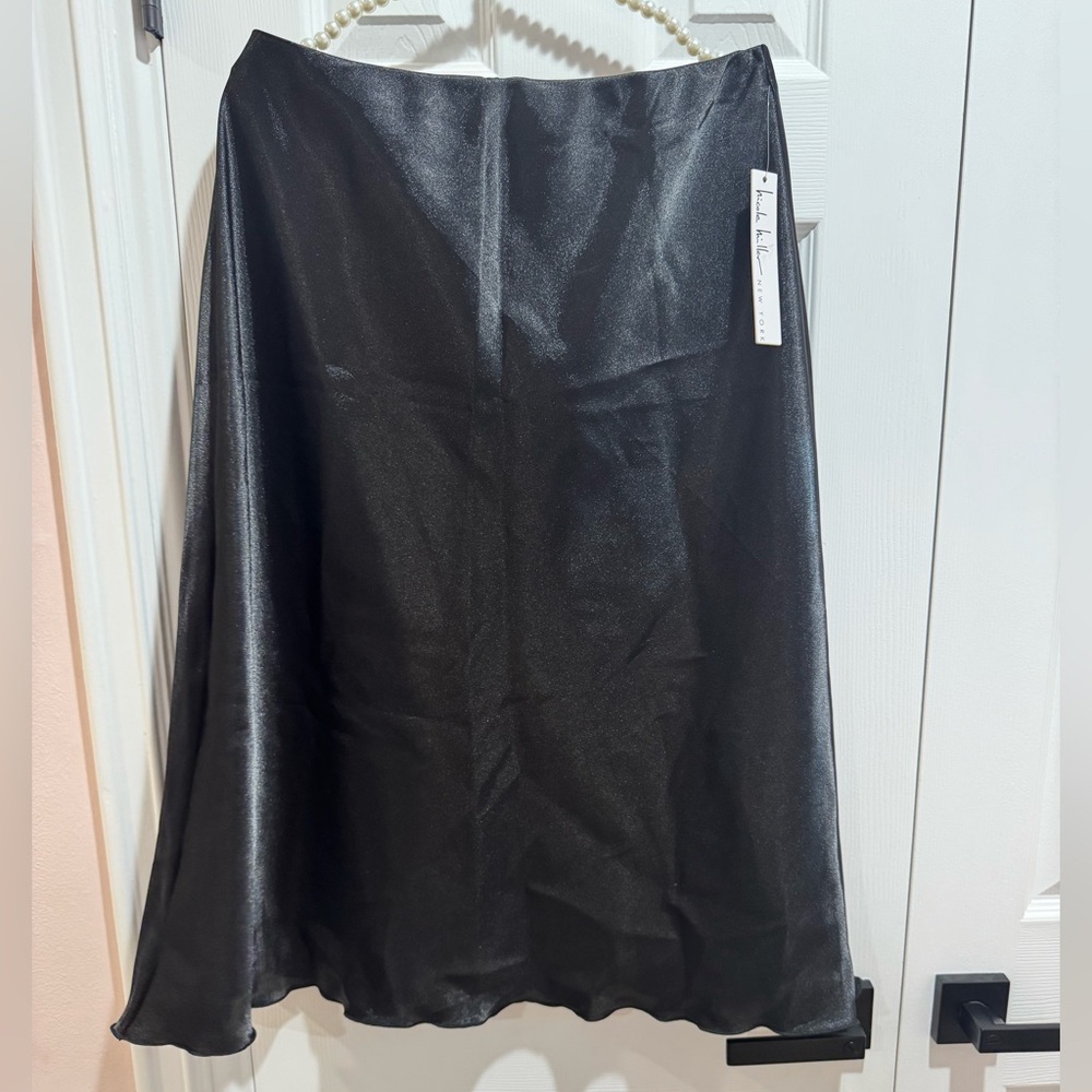 Nicole Miller Black A-Line Skirt